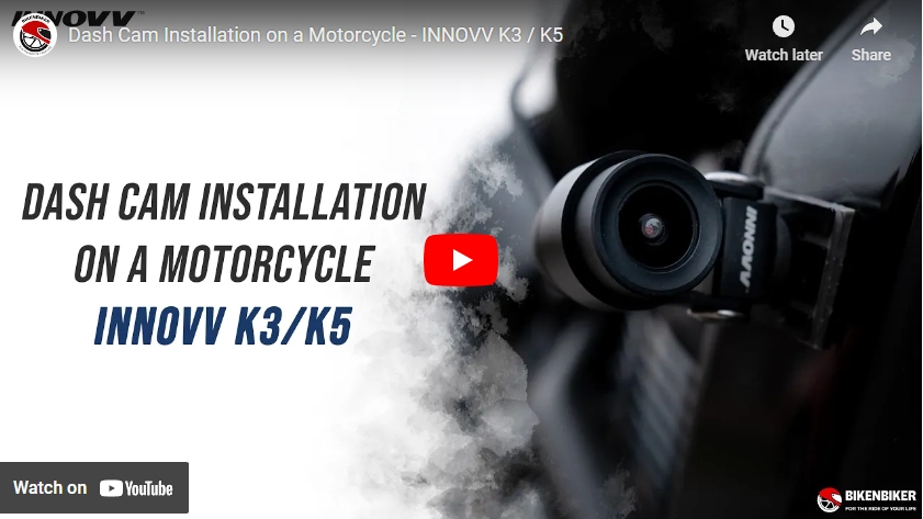 INNOVV K3 K5 Dashcam Install Guide